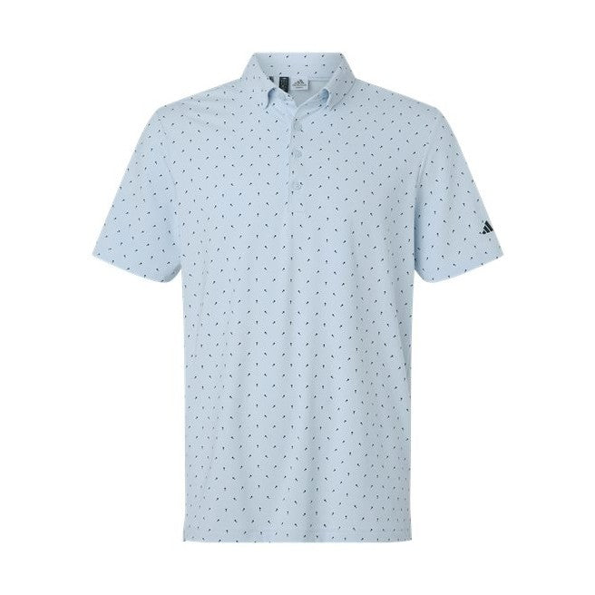 adidas Men's Ultimate365 Micro Print Polo-1