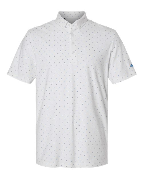 adidas Men's Ultimate365 Micro Print Polo-1