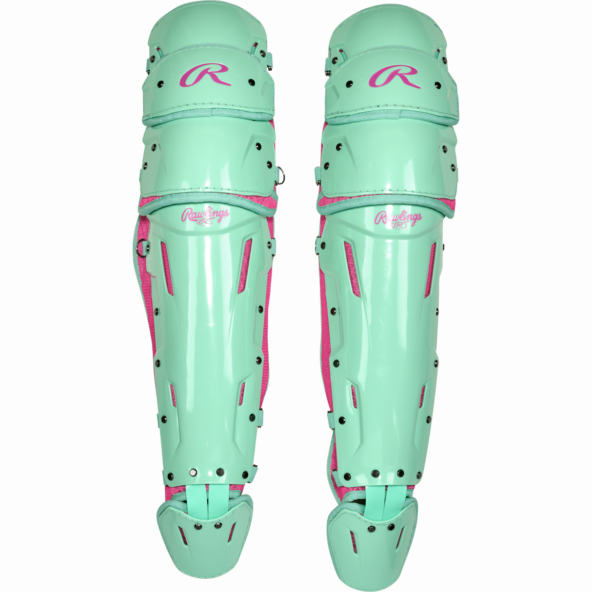Rawlings Baseball Mach Pro Series Catcher's Leg Guards-1