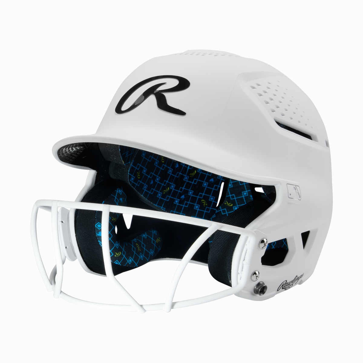 Rawlings Rx2 Softball Batting Helmet with Face Mask-1