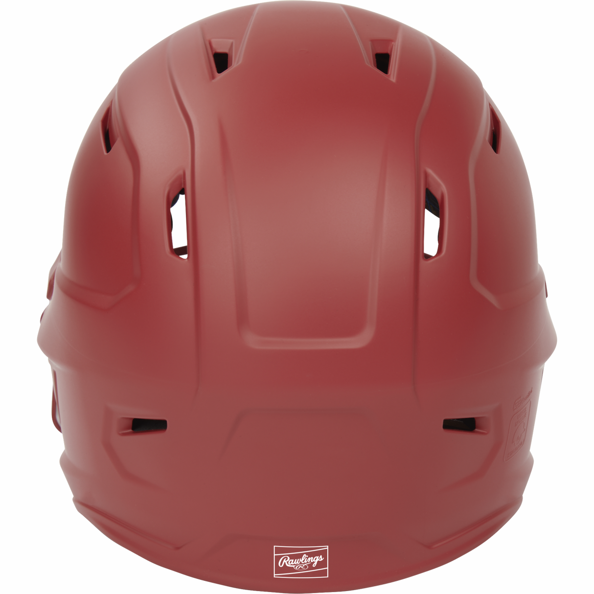 Rawlings Mach Hi-viz 1-tone Matte Fastpitch Softball Batting Helmet with Attached Face Guard-2
