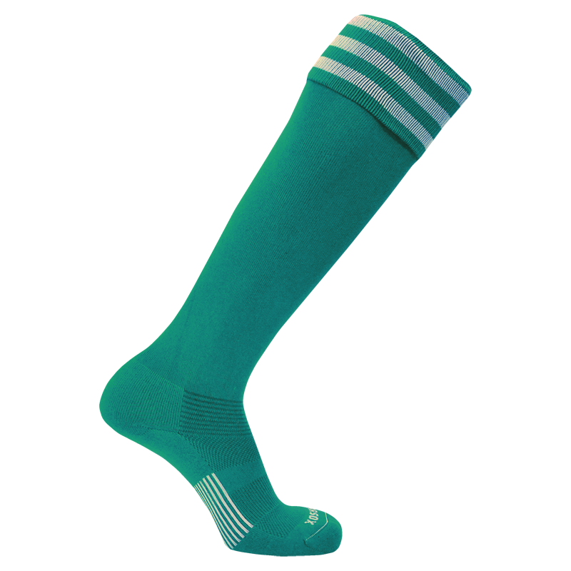 Pear Sox Euro Otk 3-stripe Sox