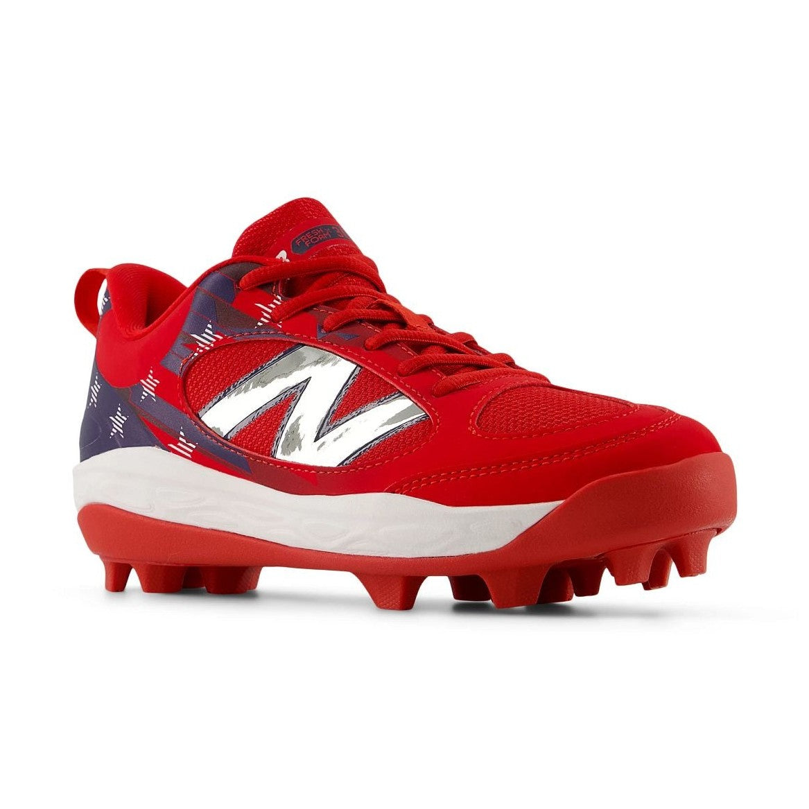 New Balance Boys' Fresh Foam 3000v7 Rubber Molded Baseball Cleats-3