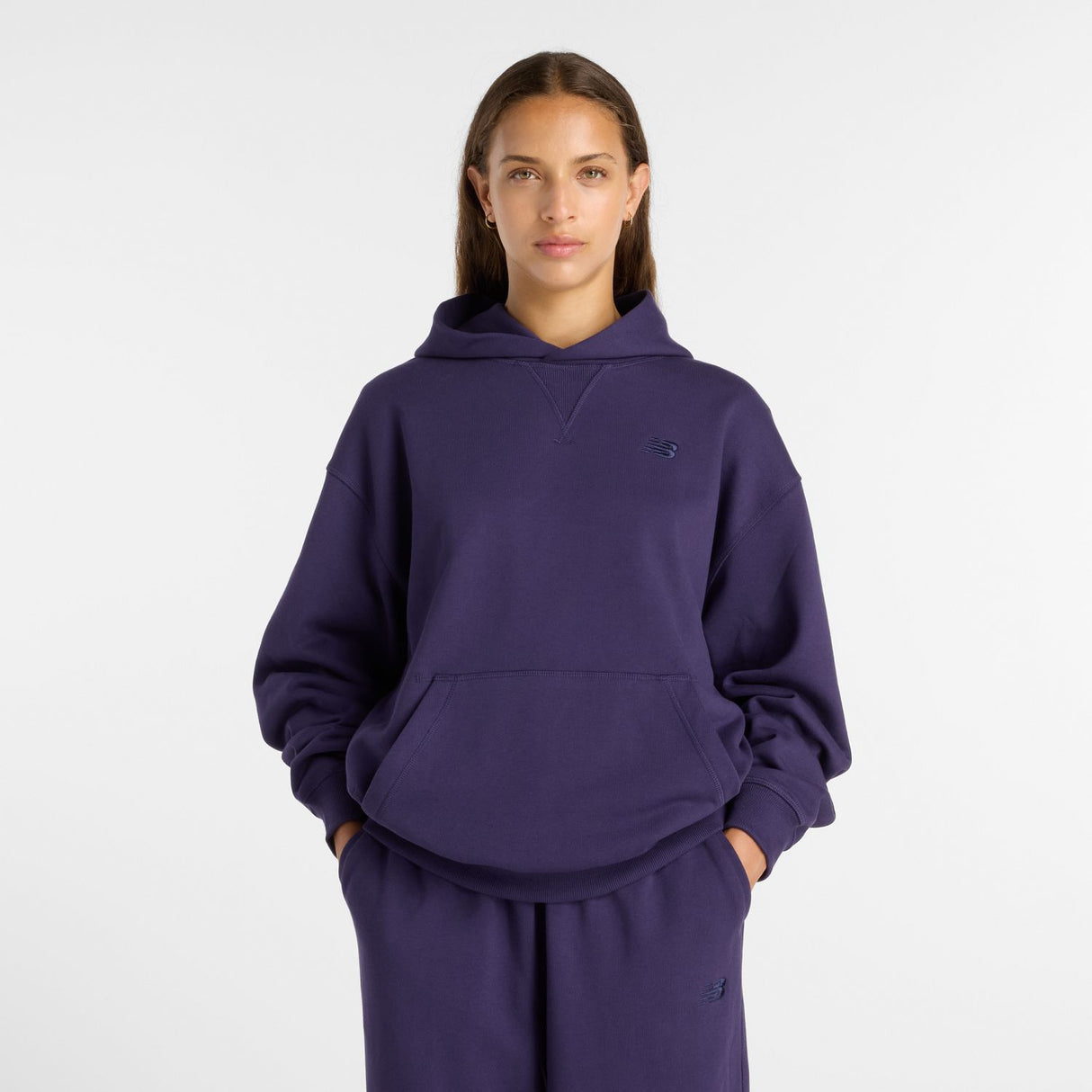 New Balance Women's Athletics French Terry Hoodie-2