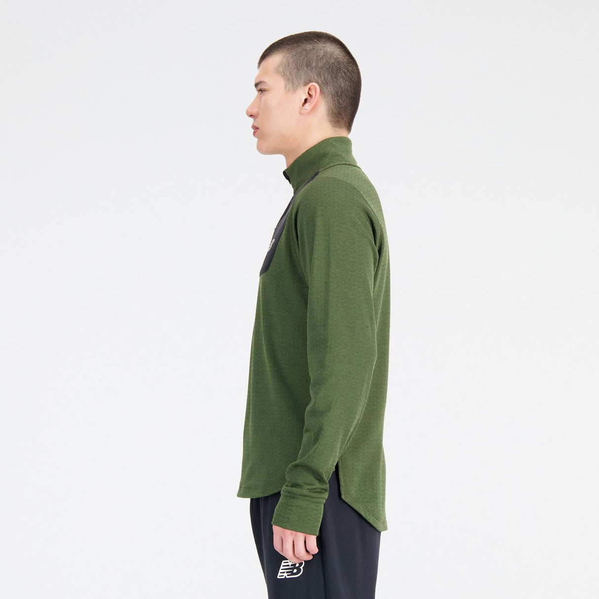 New Balance Men's Heat Grid Half Zip Shirt-4