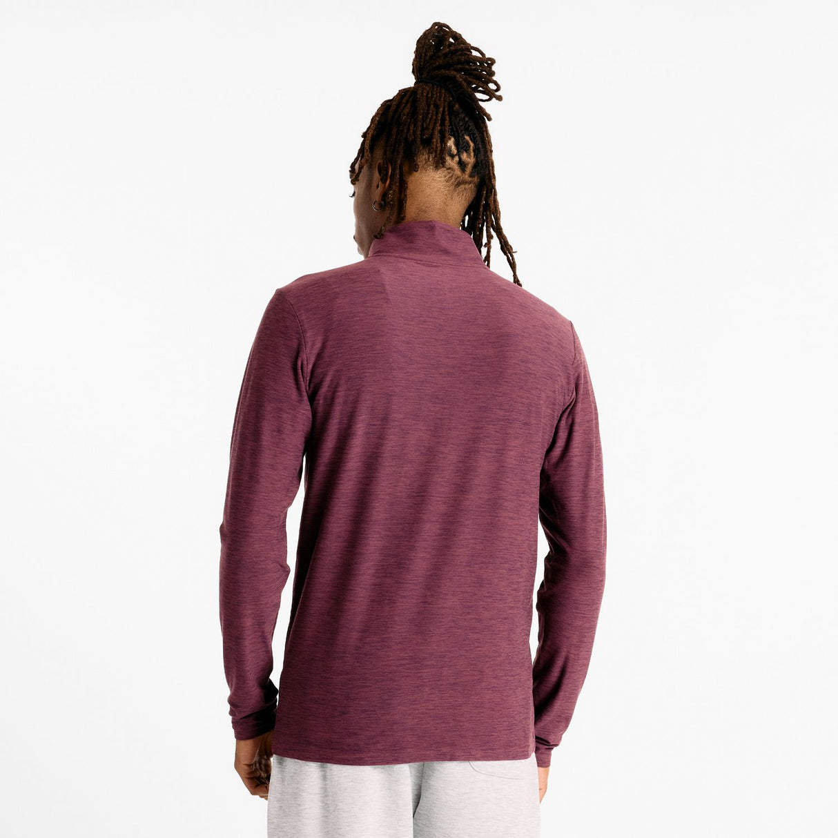 New Balance Men's Space Dye 1/4 Zip Shirt-3