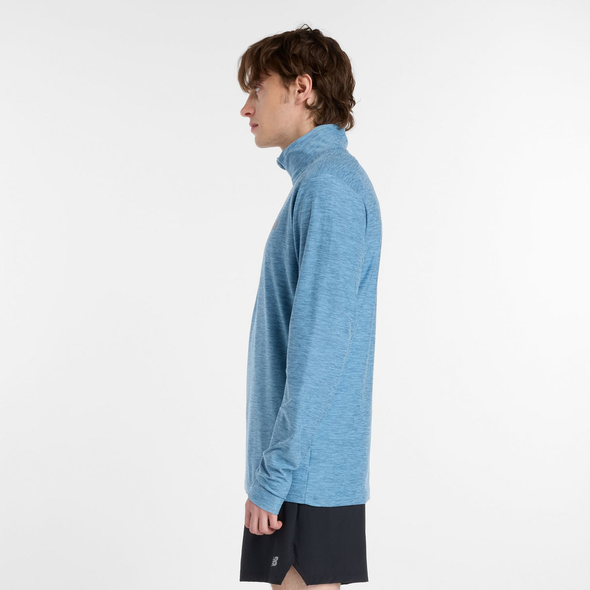 New Balance Men's Space Dye 1/4 Zip Shirt-3