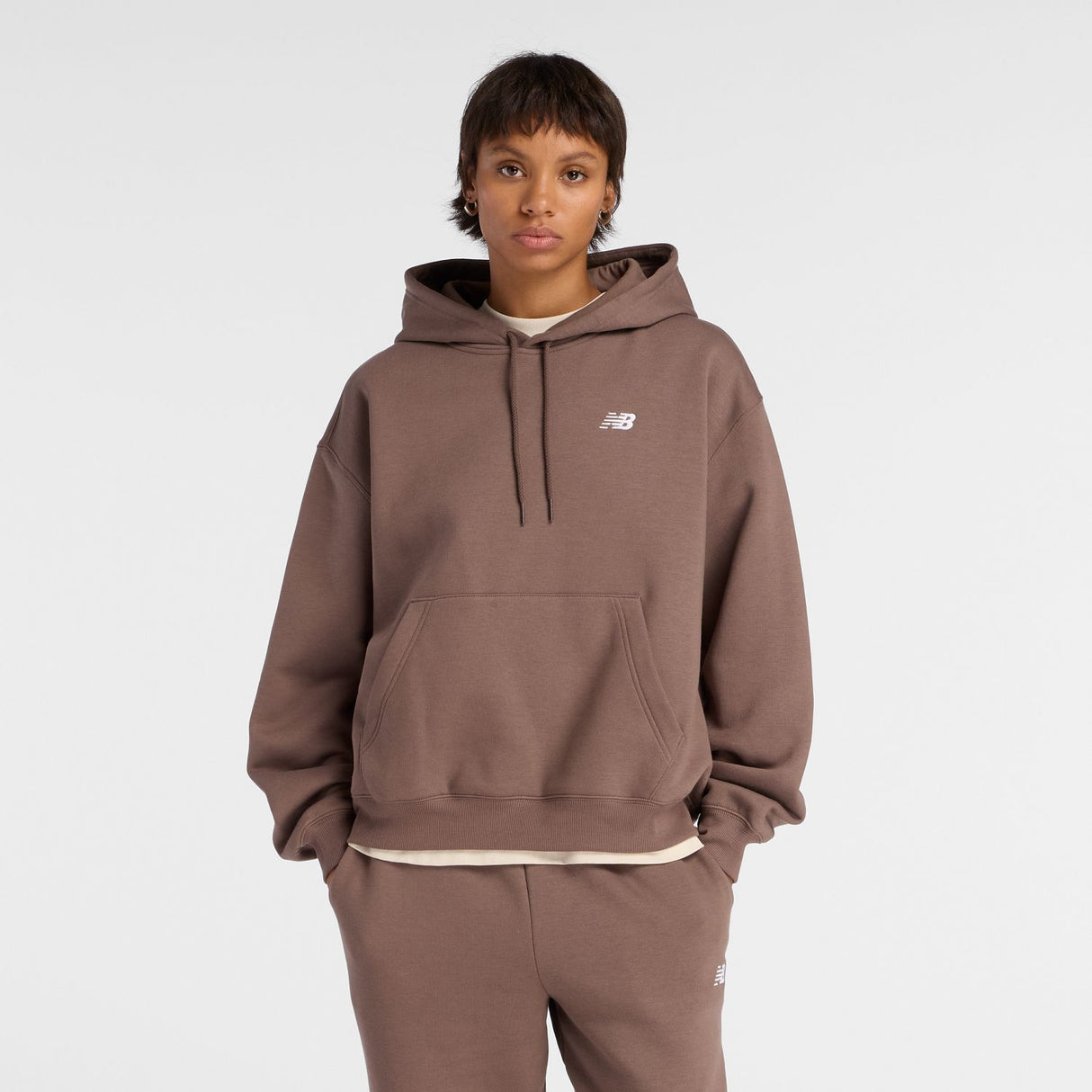 New Balance Women's Sport Essentials Fleece Hoodie-1