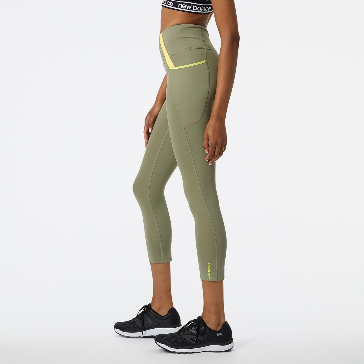 New Balance Women's Shape Shield 7/8 High Rise Pocket Tight-2