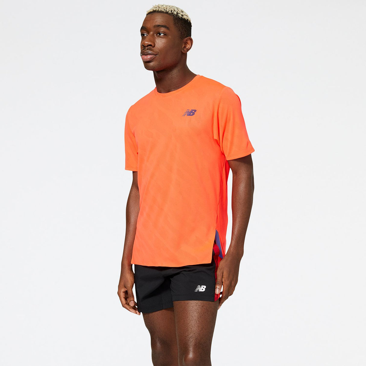 New Balance Men's Q Speed Jacquard Short Sleeve-1