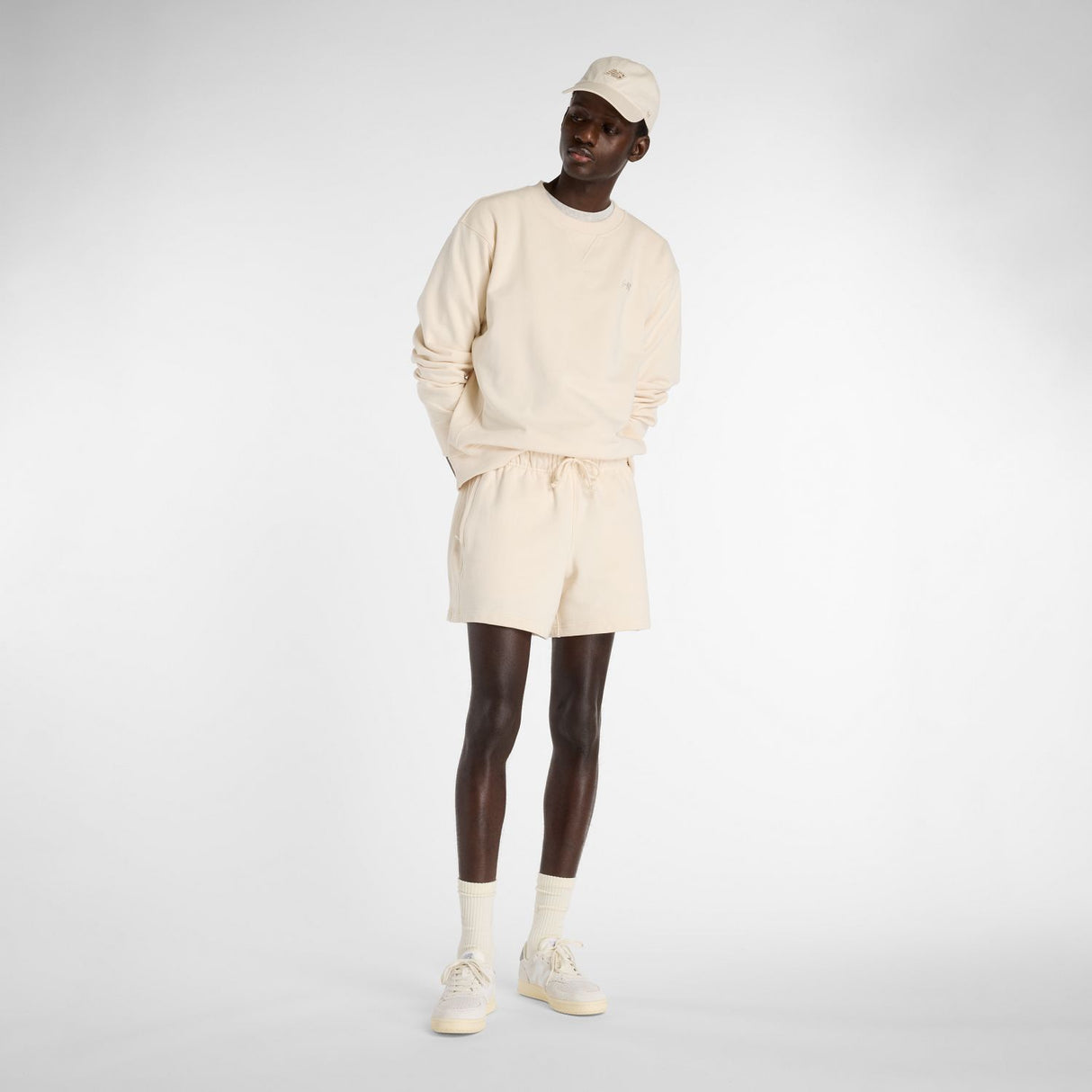New Balance Men's Athletics French Terry Short 5-1