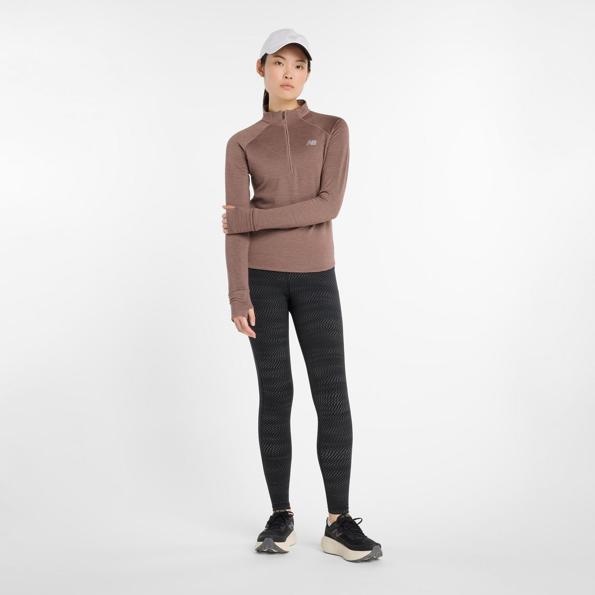 New Balance Women's Athletics Heat Grid Half Zip-1