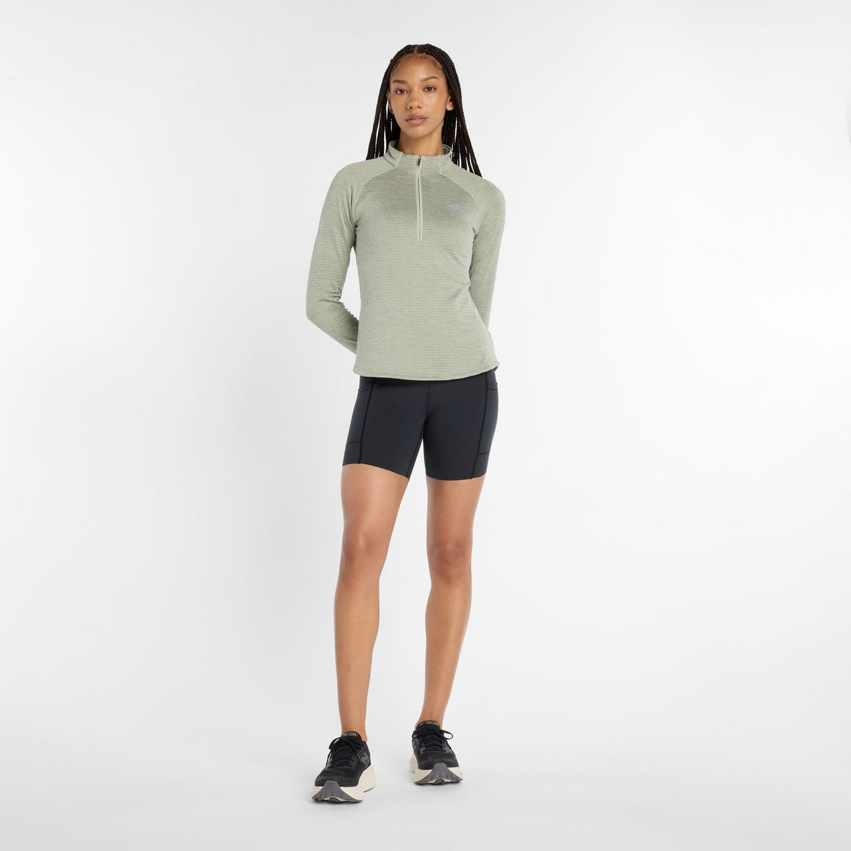 New Balance Women's Athletics Heat Grid Half Zip-1