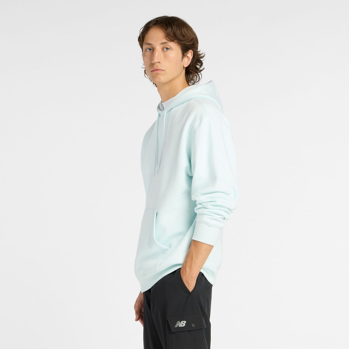 New Balance Men's Sport Essentials Fleece Logo Hoodie-2
