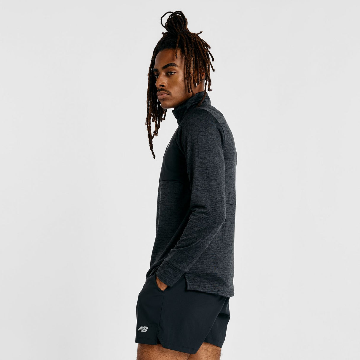 New Balance Men's Athletics Heat Grid 1/2 Zip-4
