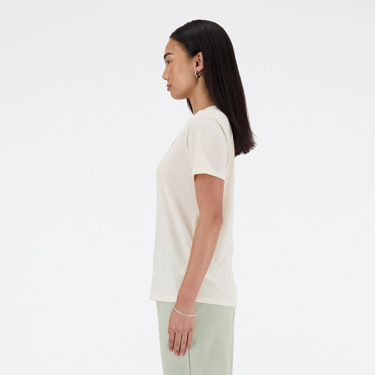 New Balance Women's Sport Essentials Heathertech T-Shirt-2