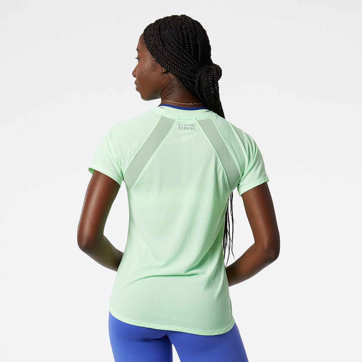 New Balance Women's Impact Run Short Sleeve-3