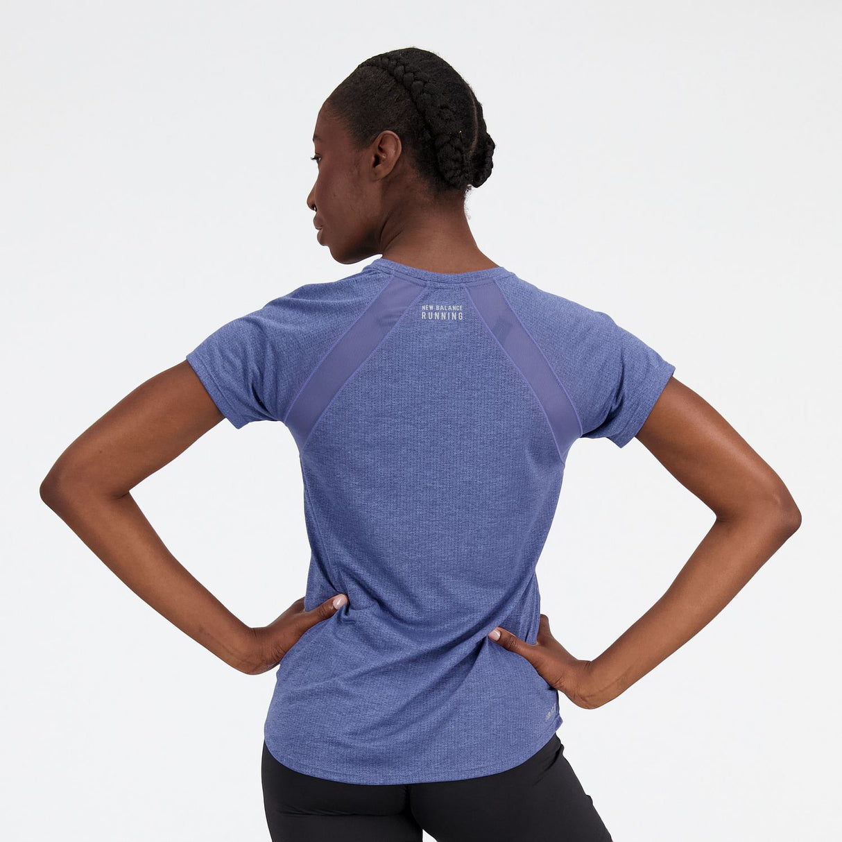 New Balance Women's Impact Run Short Sleeve-3