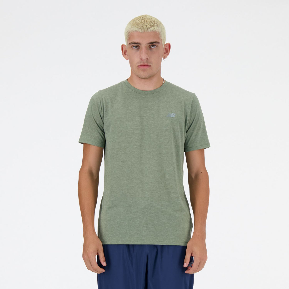New Balance Men's Sport Essentials Heathertech T-Shirt-1