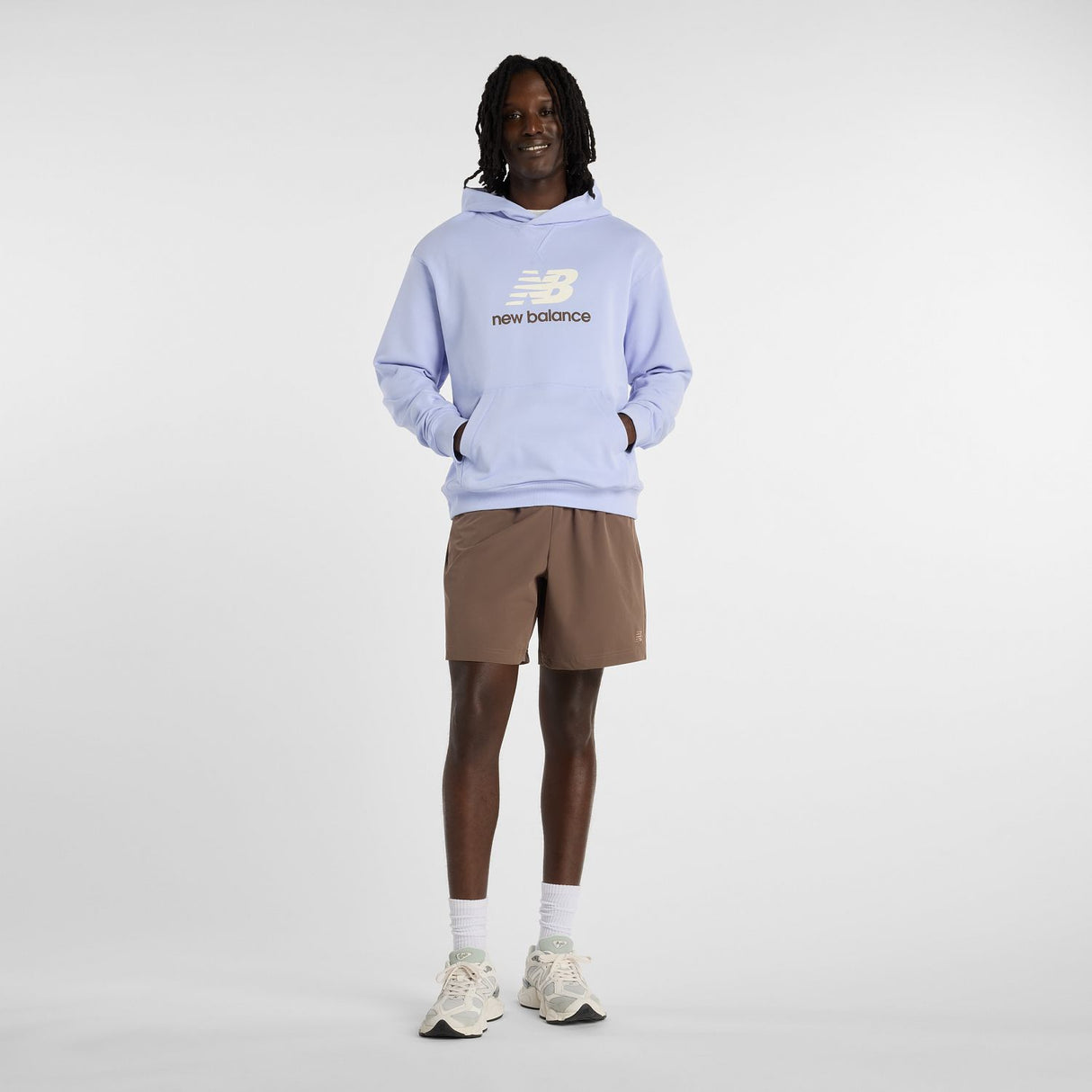 New Balance Men's Athletics French Terry Logo Hoodie-7