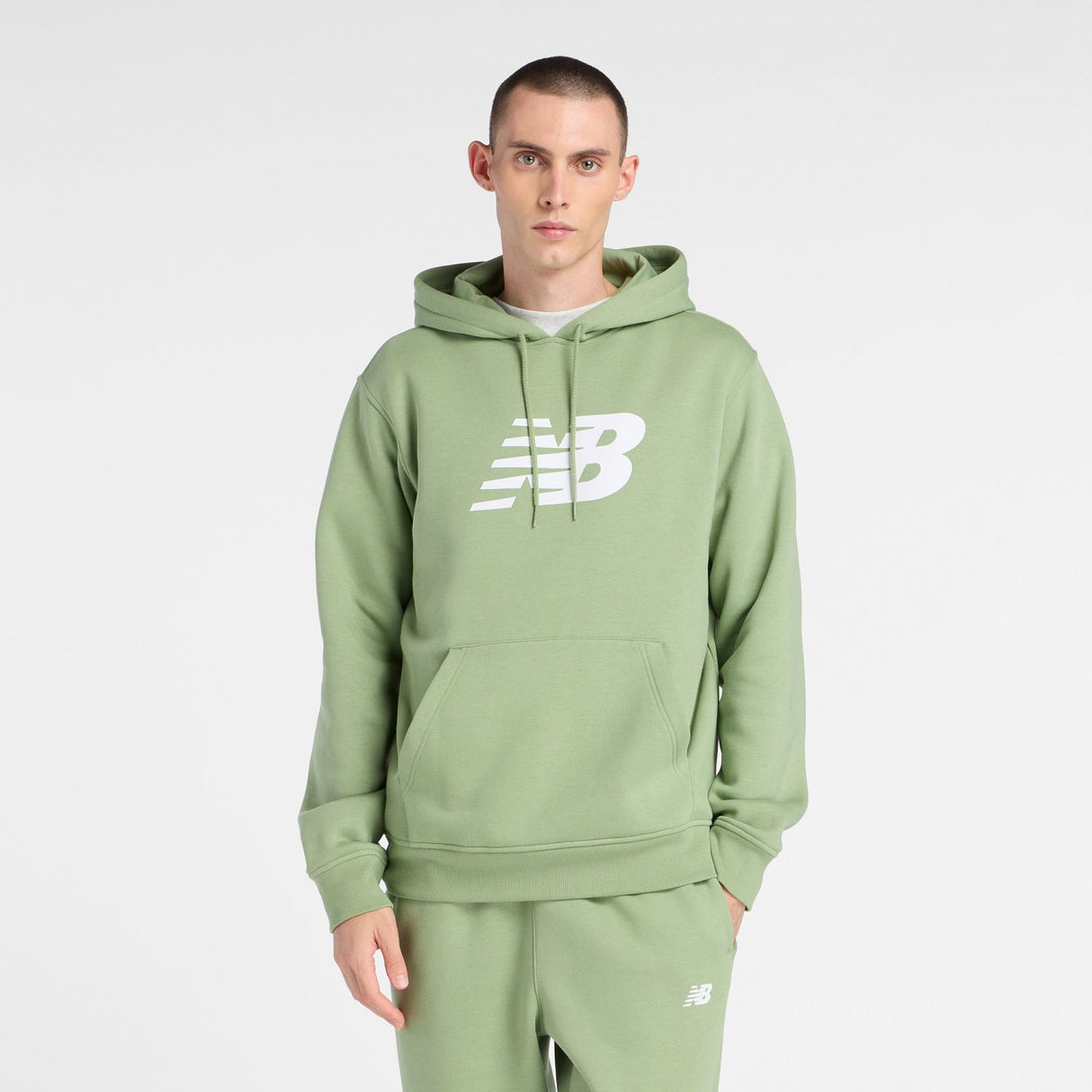 New Balance Men's Sport Core Brushed Hoodie-1