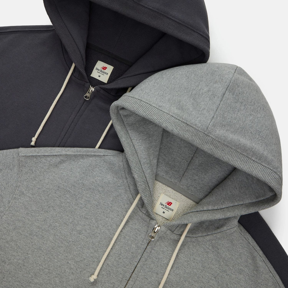 New Balance Men's Made In USA Full Zip Hoodie-8