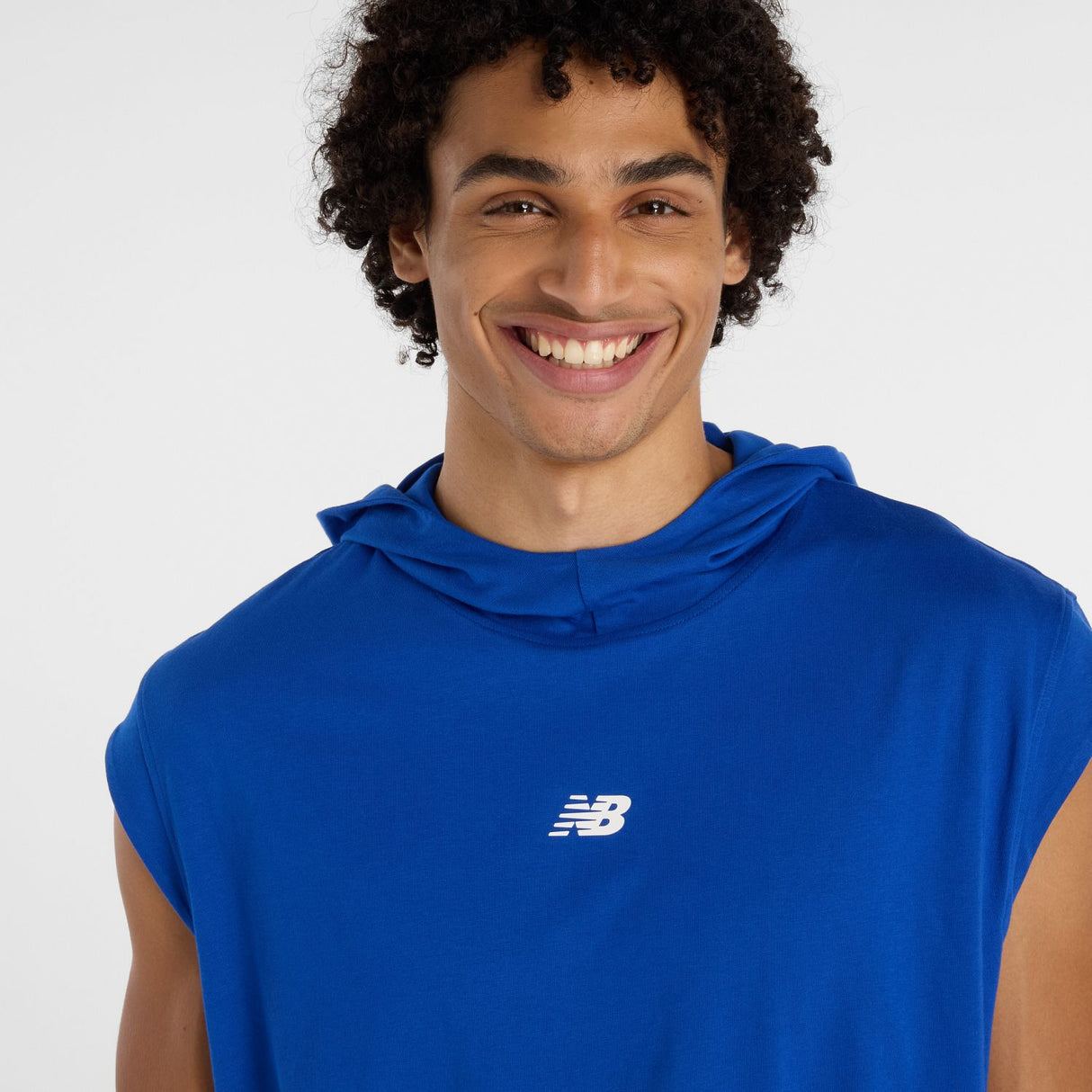 New Balance Men's BP Sleeveless Lightweight Hoodie-4