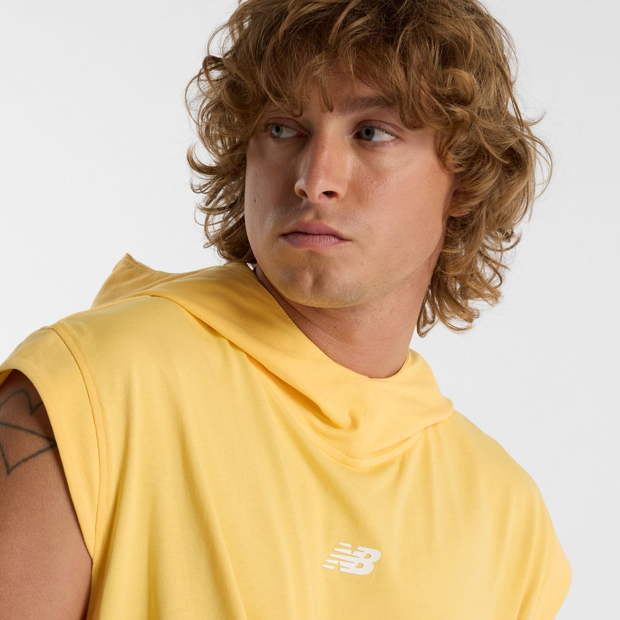 New Balance Men's BP Sleeveless Lightweight Hoodie-4