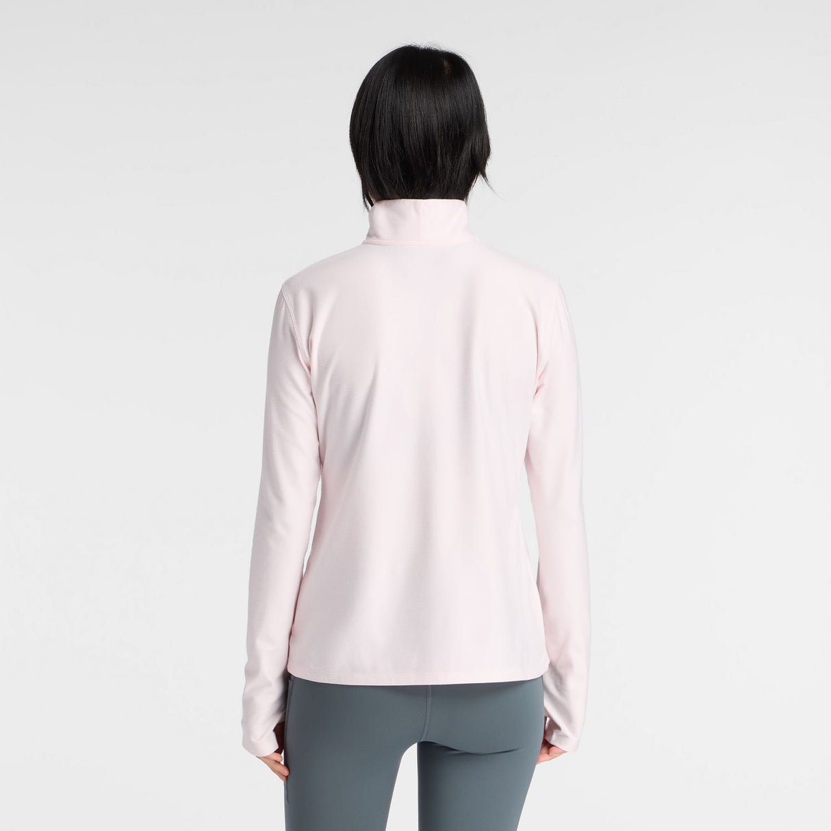 New Balance Women's Sport Essentials Space Dye Quarter Zip-3