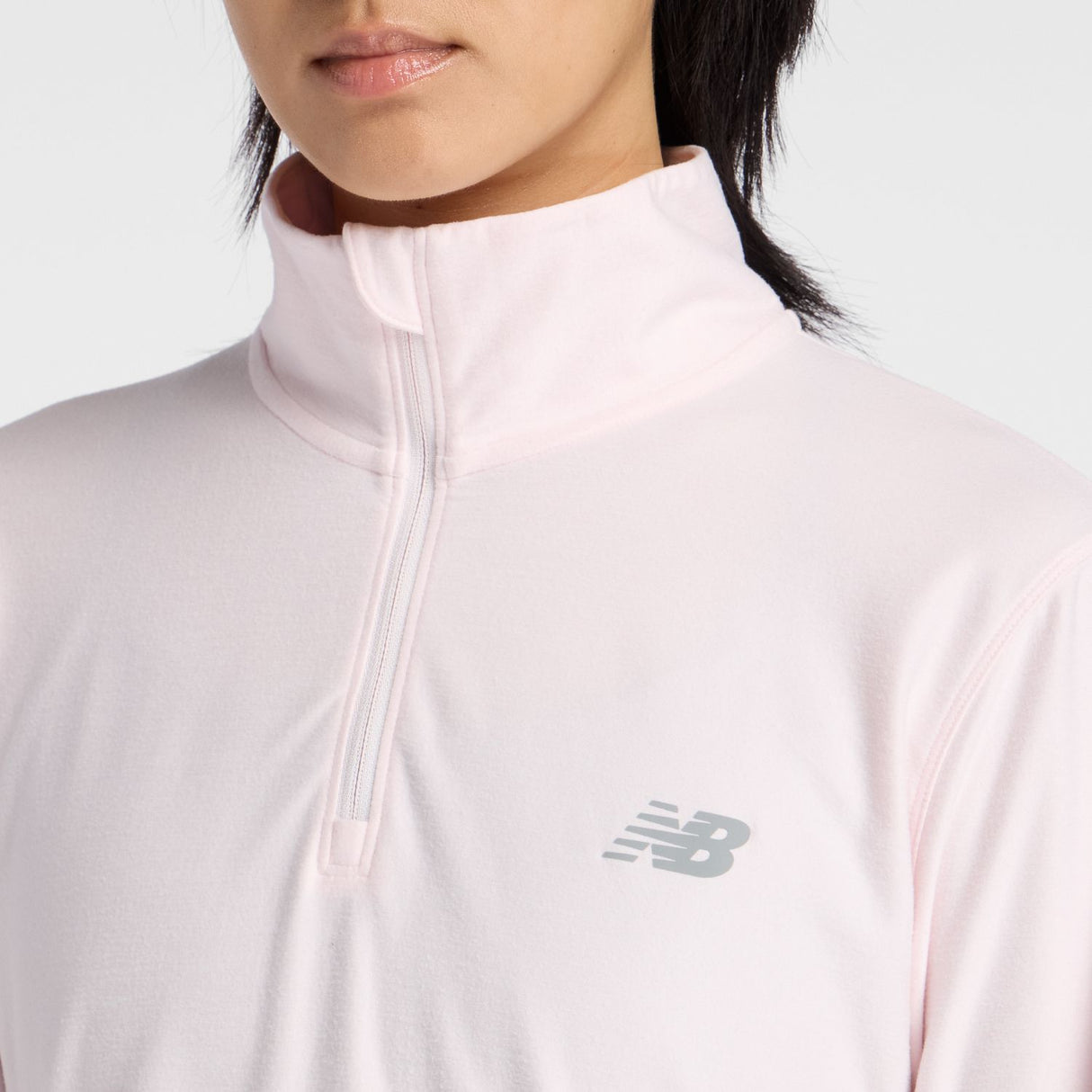 New Balance Women's Sport Essentials Space Dye Quarter Zip-4