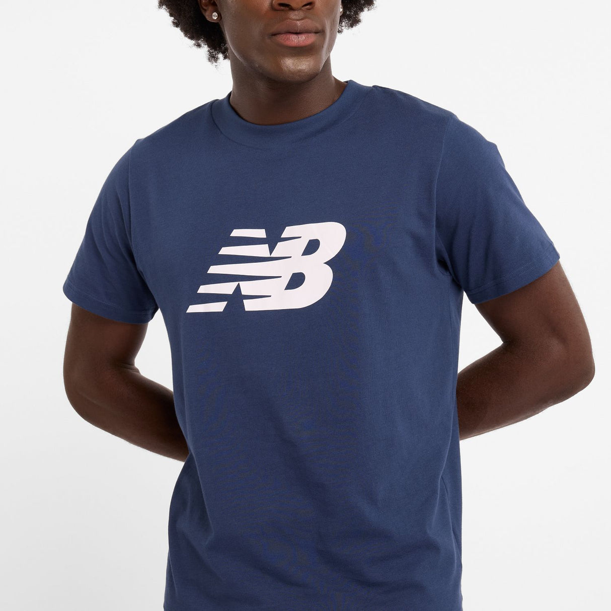 New Balance Men's Sport Jersey Logo T-Shirt-4