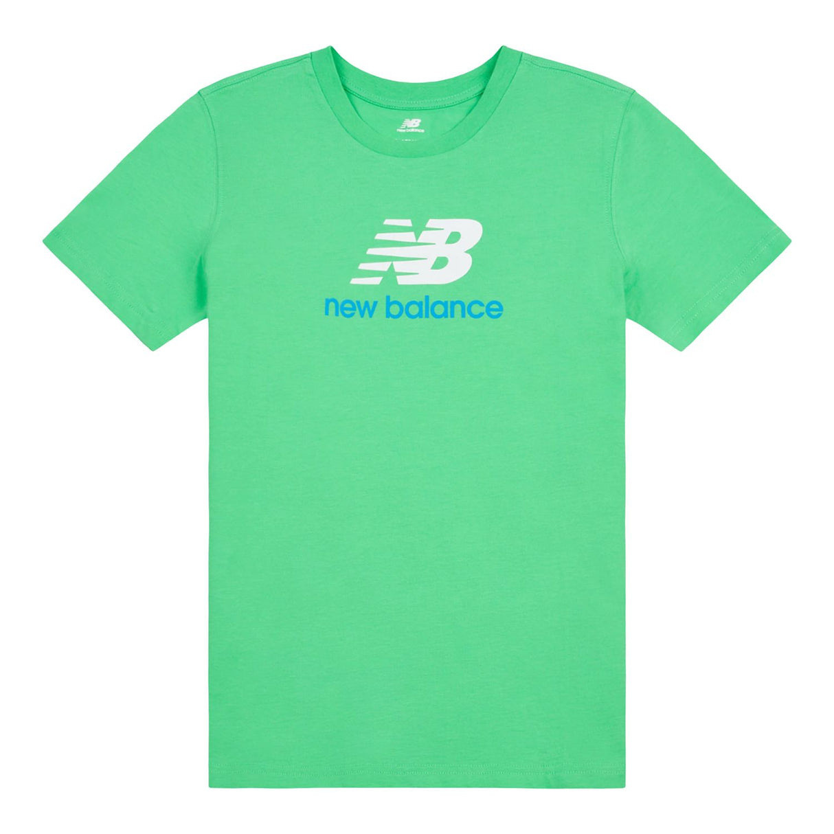 New Balance Youth Jersey Stacked Logo Tee-6
