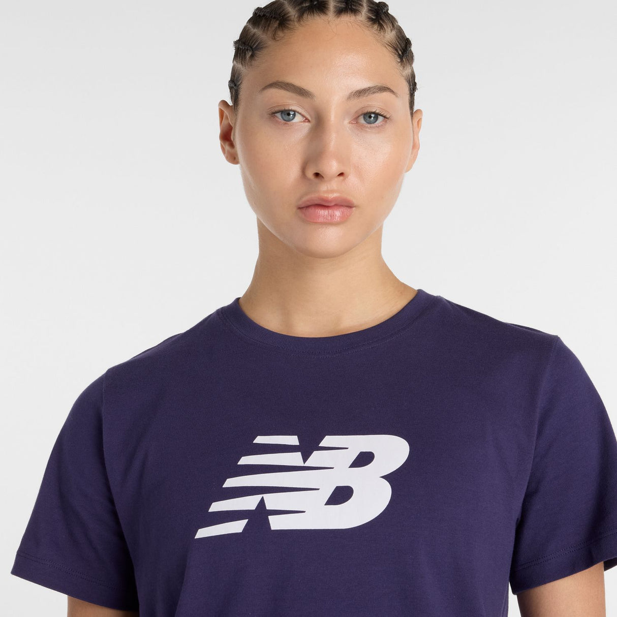 New Balance Women's Sport Jersey Logo T-Shirt-4