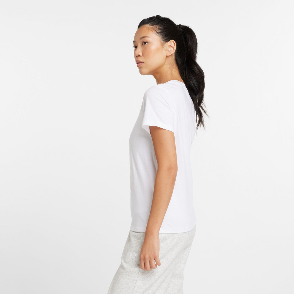 New Balance Women's Sport Jersey Logo T-Shirt-2