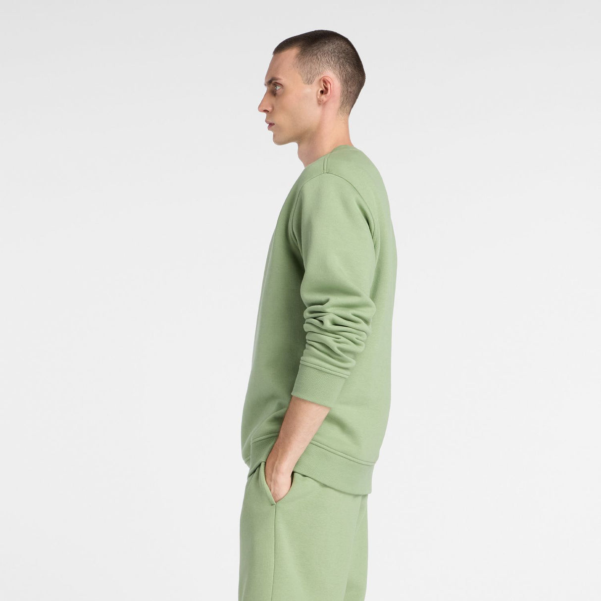 New Balance Men's Sport Core Brushed Crew-2