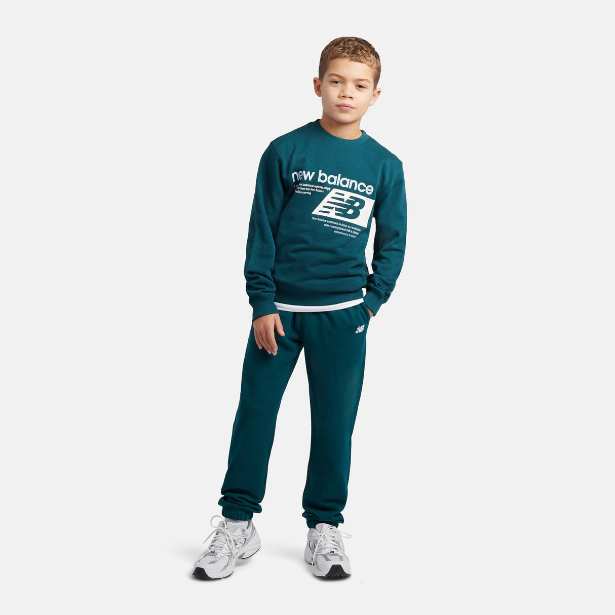 New Balance French Terry Small Logo Jogger-4
