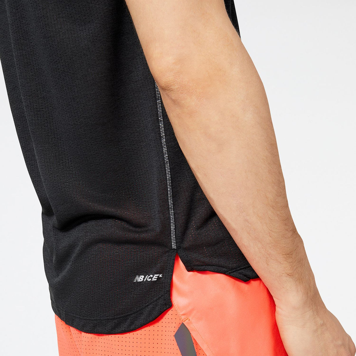New Balance Men's Graphic Impact Run Short Sleeve-5