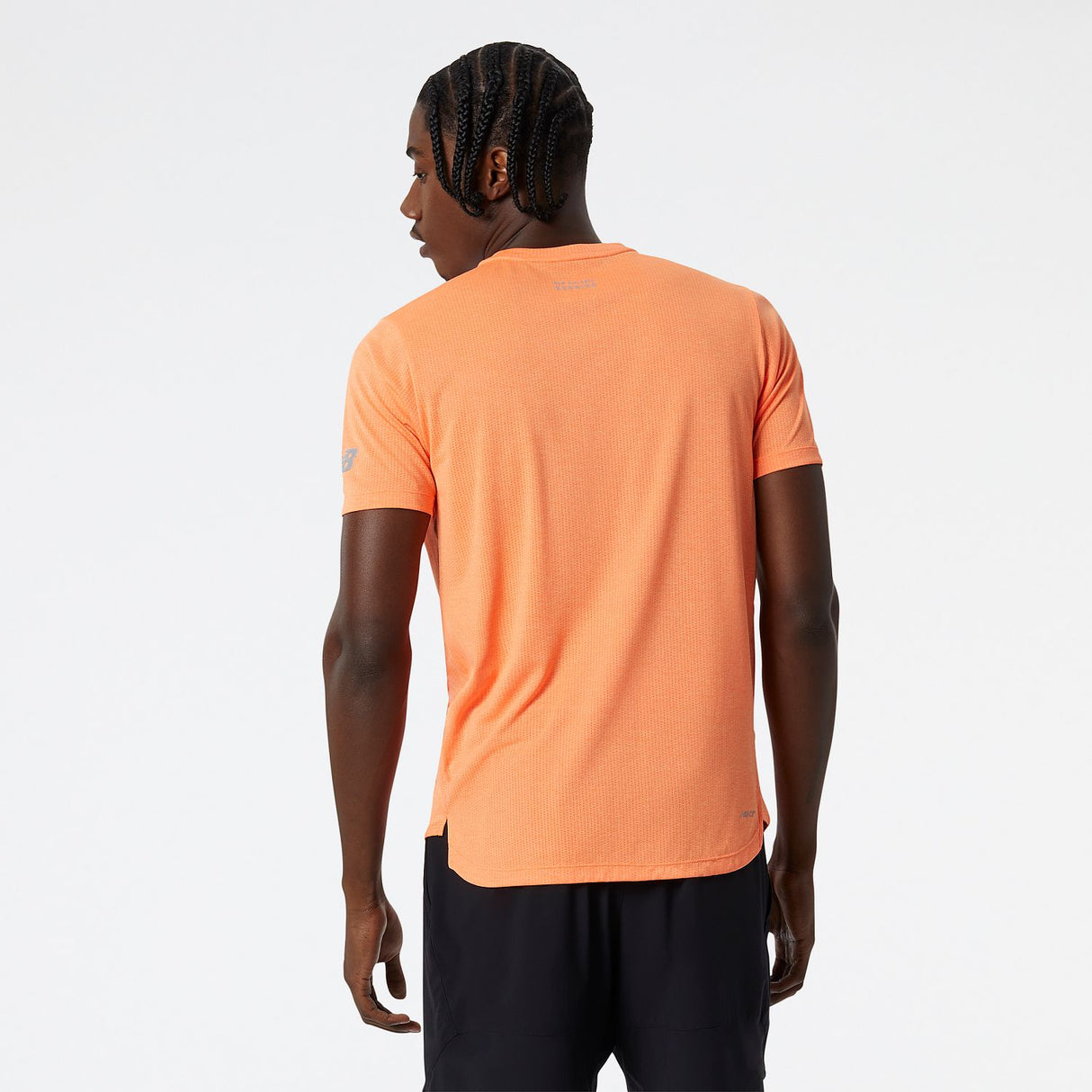 New Balance Men's Graphic Impact Run Short Sleeve-3