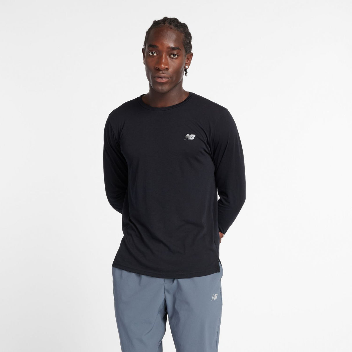New Balance Men's Lightweight Jersey Long Sleeve-1