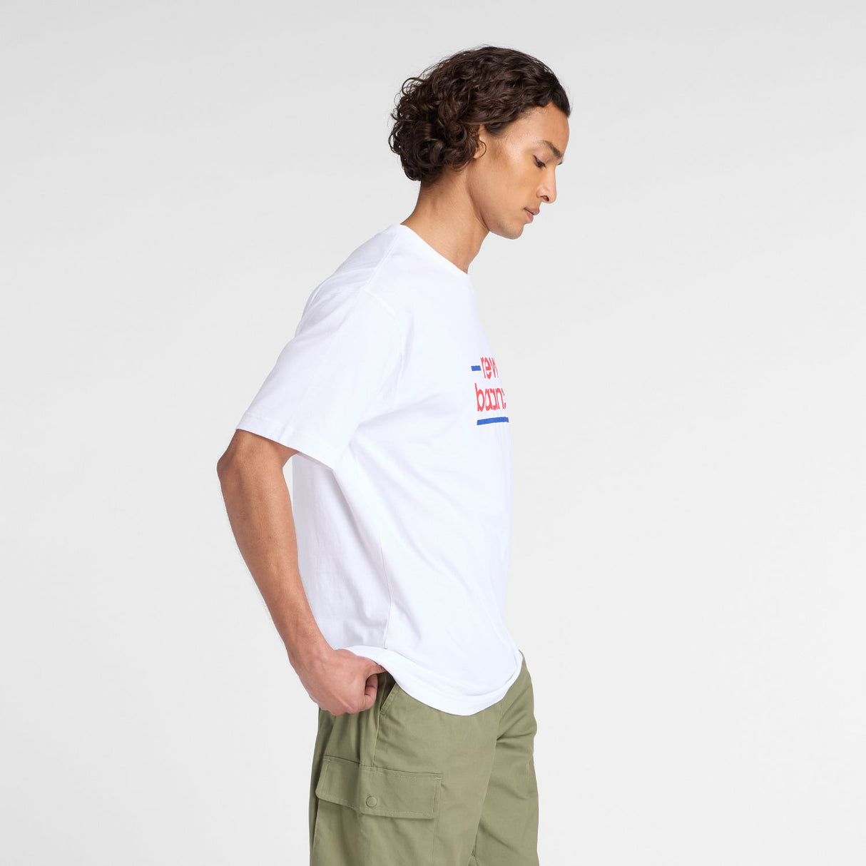 New Balance Men's Linear Lines T-Shirt-2