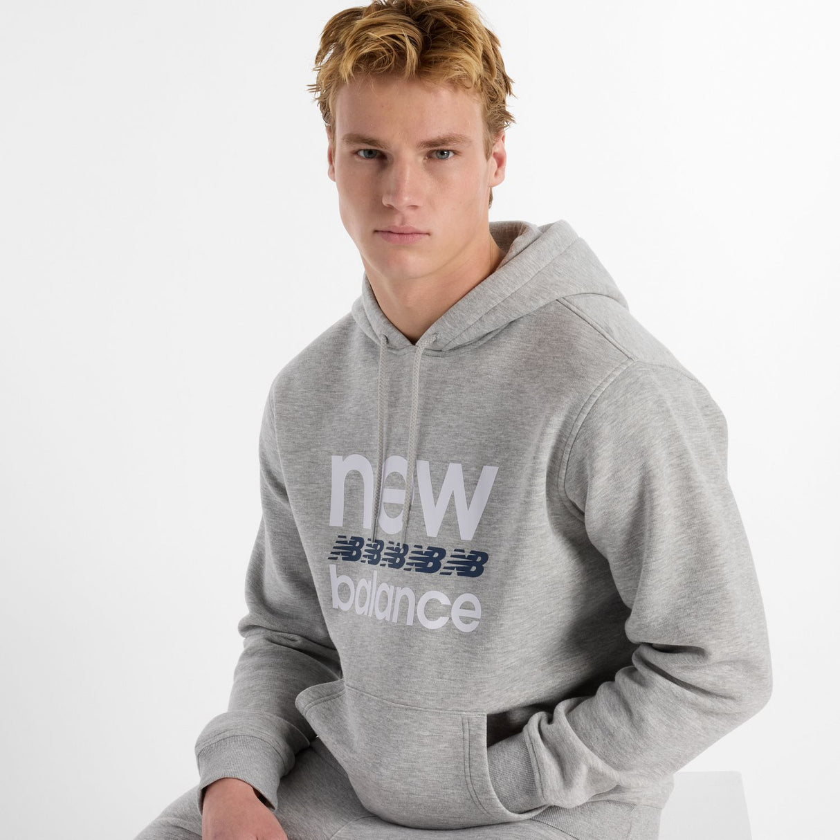 New Balance Men's Sport Graphic Fleece Hoodie-4