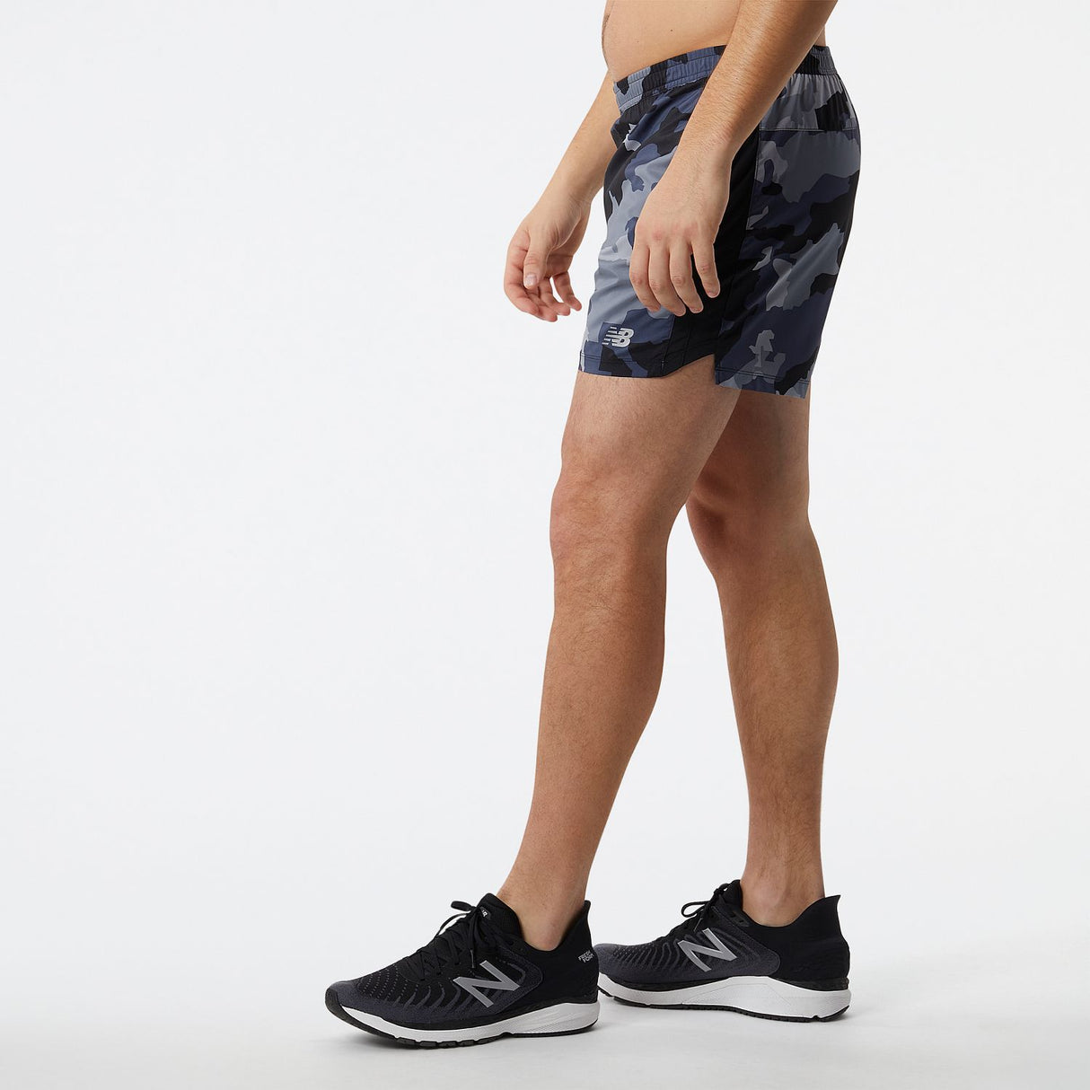 New Balance Men's Printed Accelerate 5 Inch Short-2