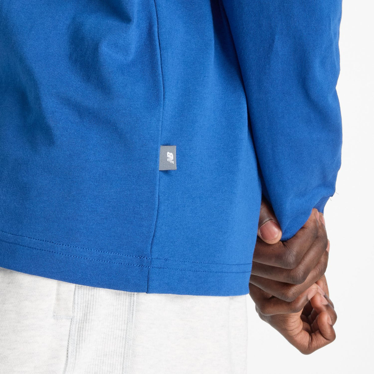 New Balance Men's Athletics Premium Back Logo Long Sleeve-8