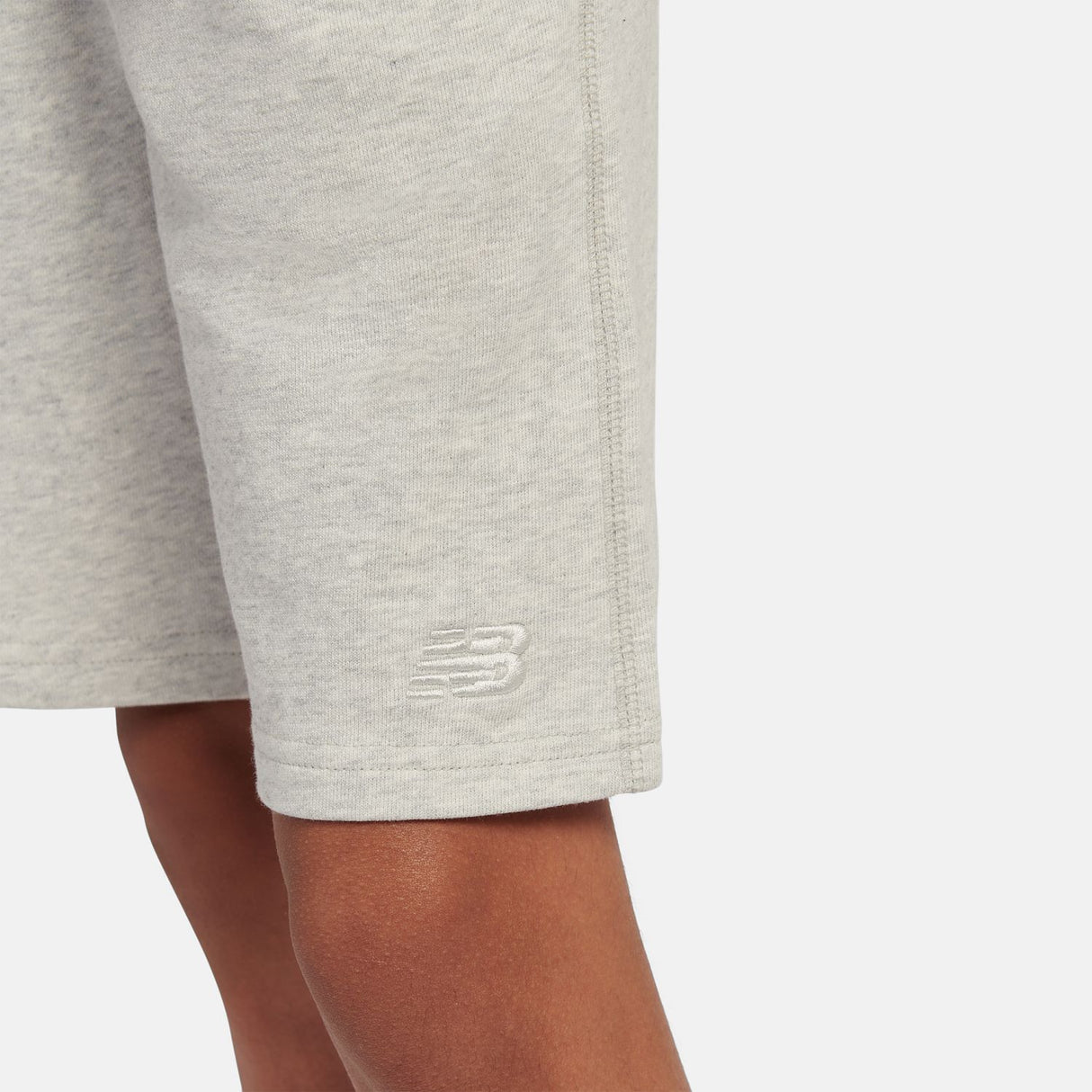 New Balance Youth French Terry Small Logo Short-8