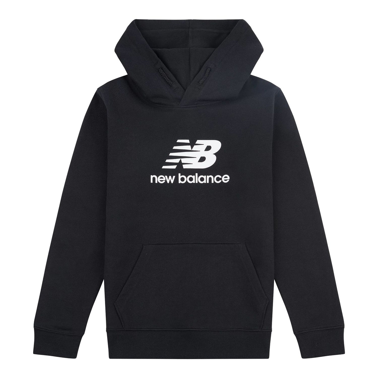 New Balance Youth French Terry Stacked Logo Hoodie-1