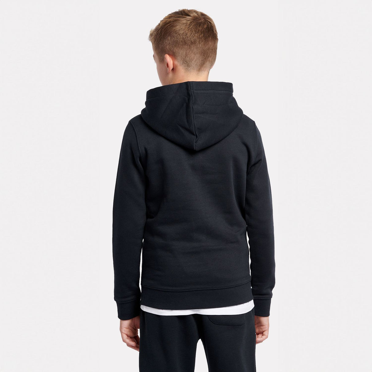 New Balance Youth French Terry Stacked Logo Hoodie-7