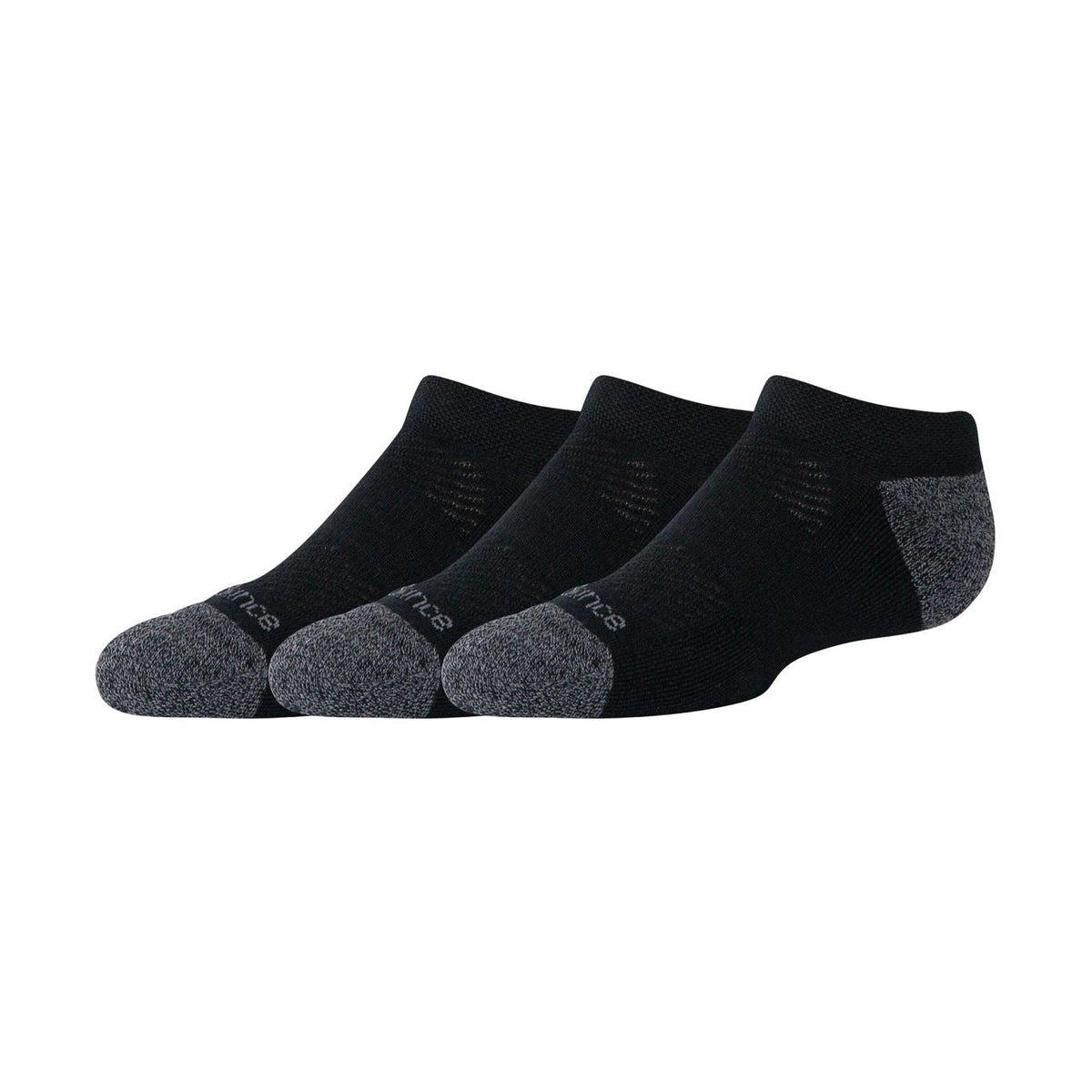 New Balance Youth Active No Show Socks 3 Pack-1