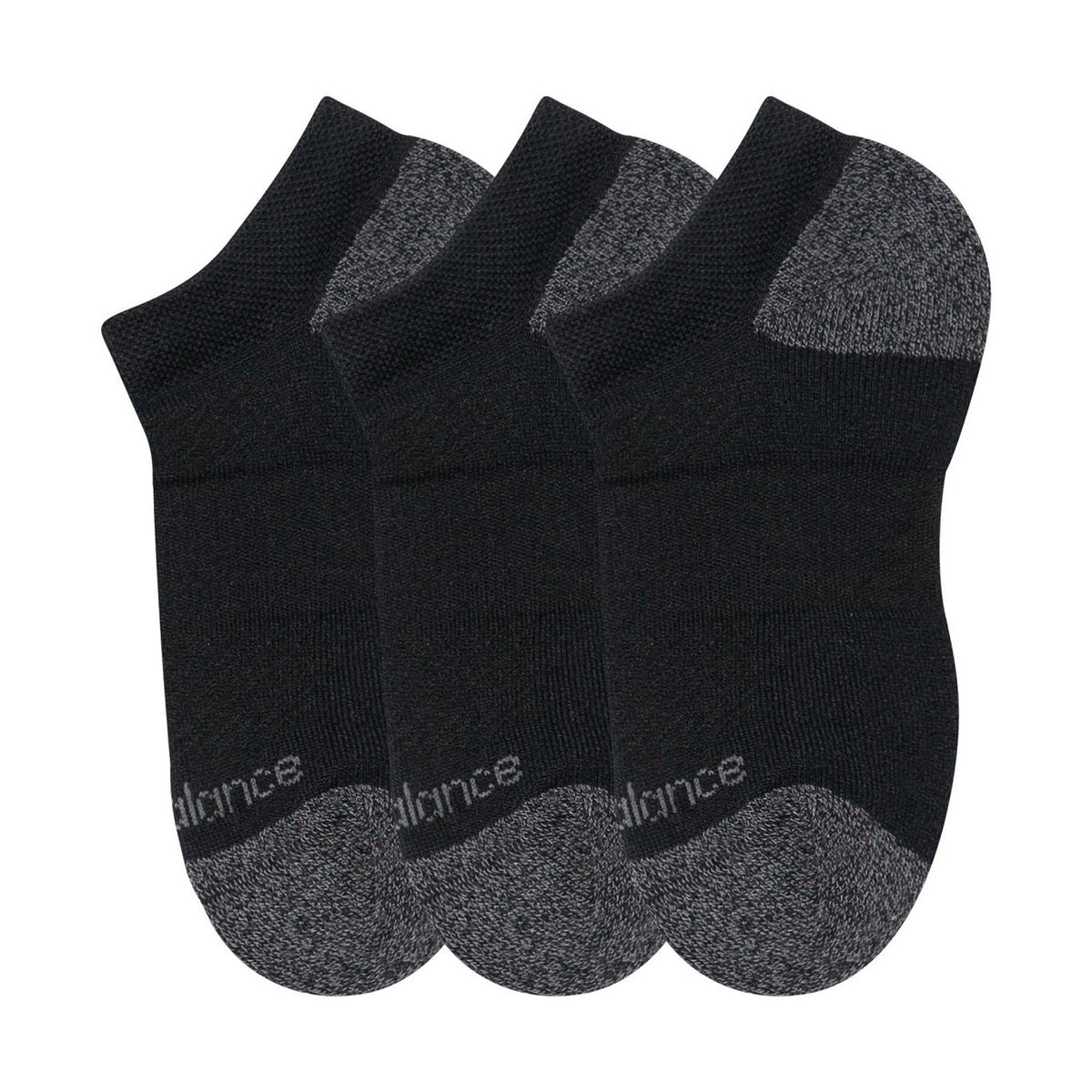 New Balance Youth Active No Show Socks 3 Pack-2