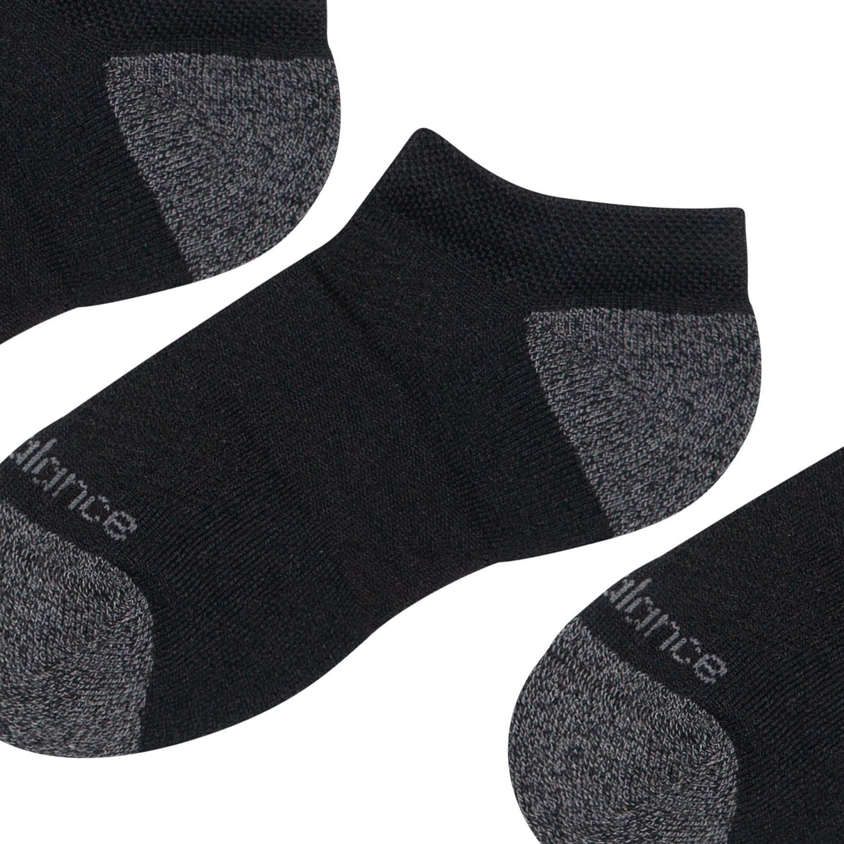 New Balance Youth Active No Show Socks 3 Pack-4