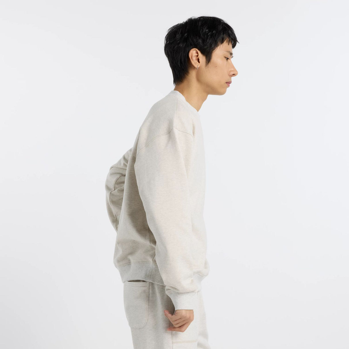 New Balance Men's Shohei Signature Fleece Crewneck-4